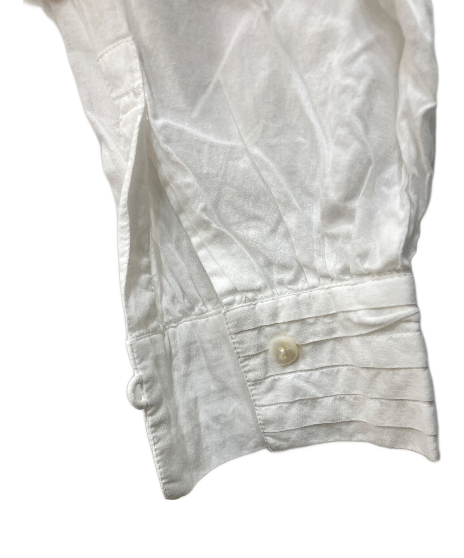 中古・古着通販】kagure (カグレ) ピンタックチュニックブラウス 