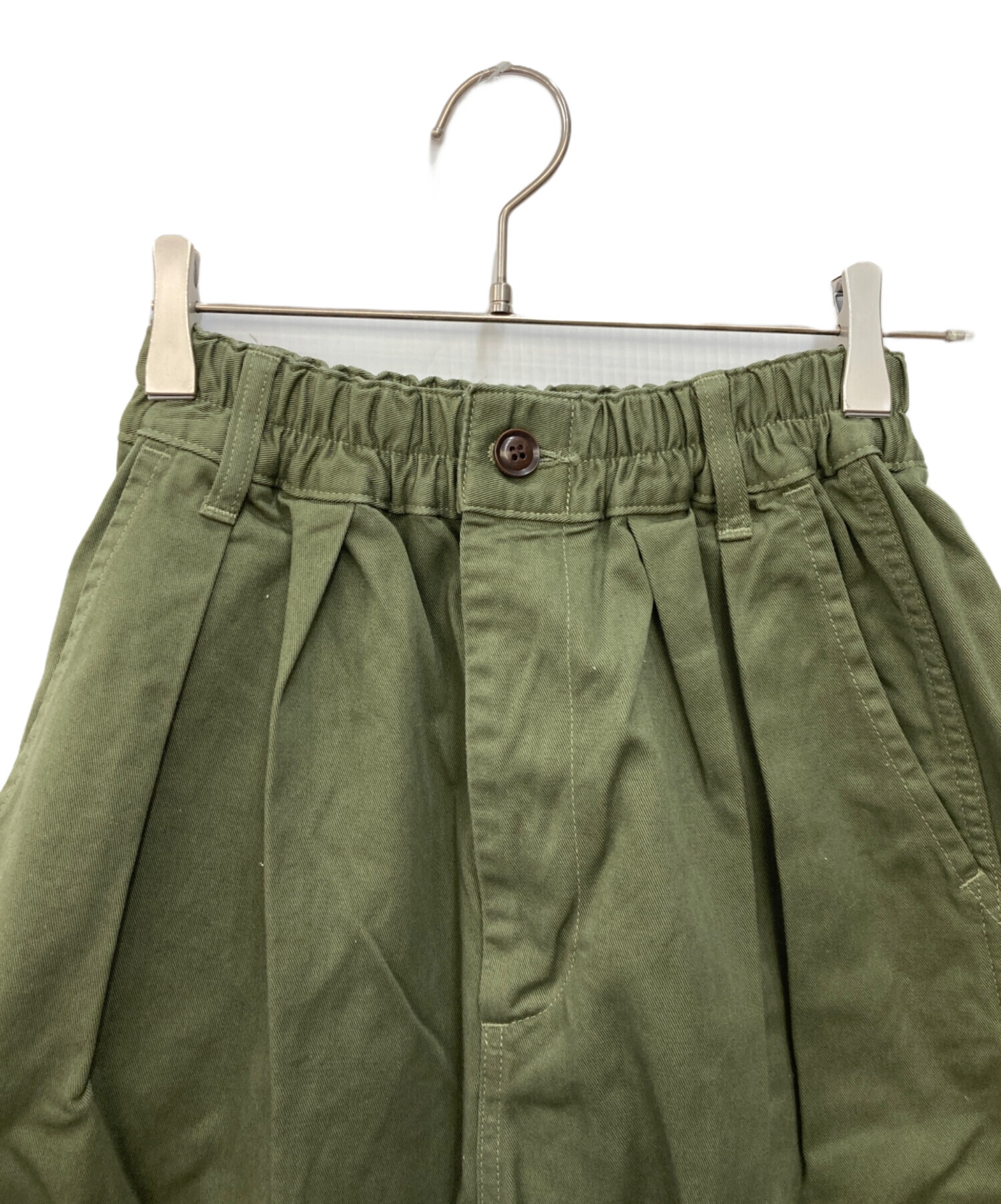 中古・古着通販】HARVESTY (ハーベスティー) サーカスパンツ グリーン