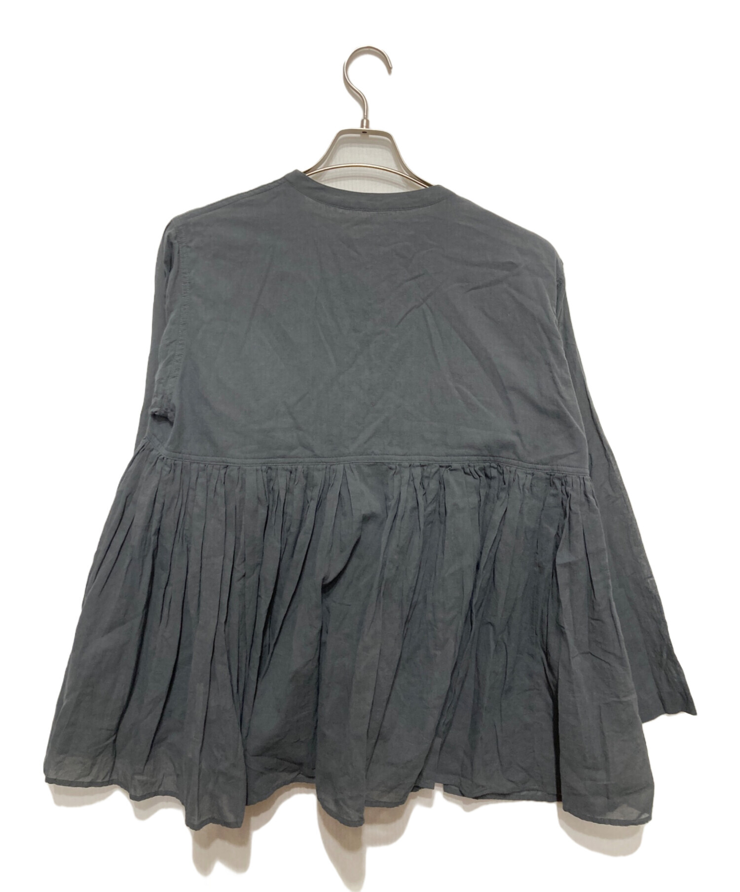 中古・古着通販】kagure (カグレ) コットンボイルアンガルカシャツ 