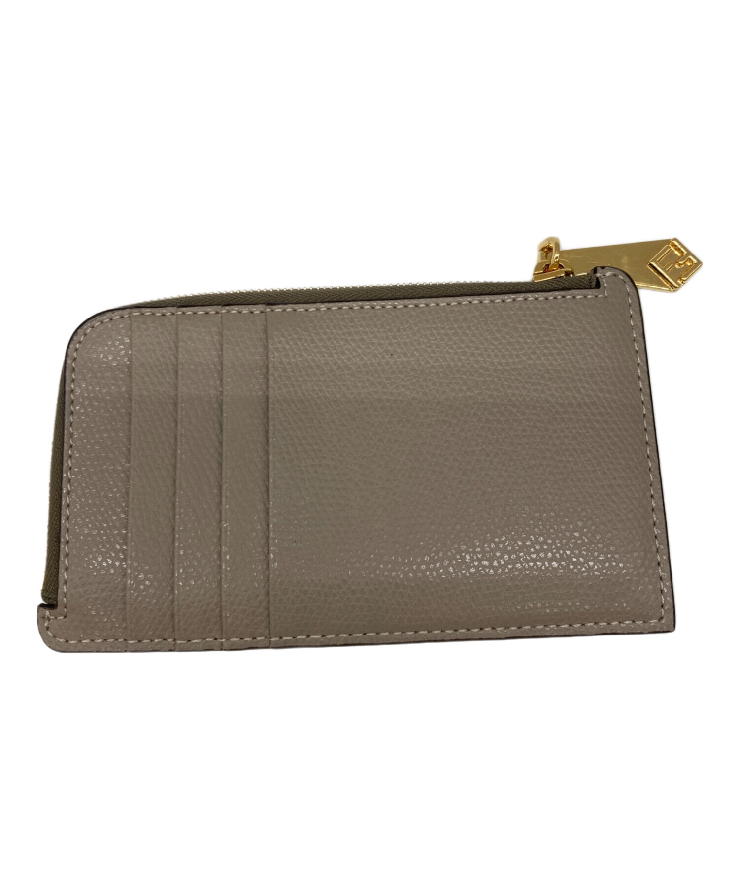 FENDI フェンディ 財布・ケース  グレー 【古着】【中古】【送料無料】 FENDI（フェンディ）財布・コインケース グレー サイズ:- レディース