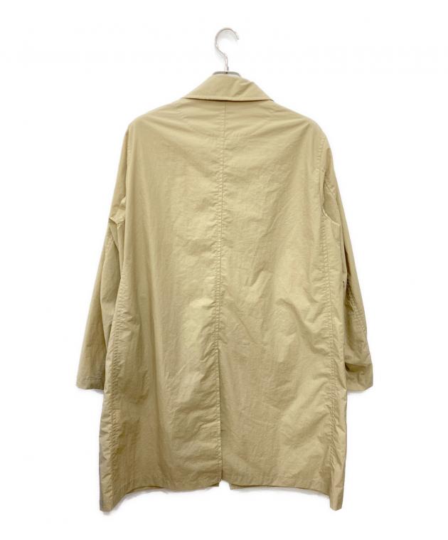 【DANTON ダントン】ステンカラーコート　チェック　古着 中古・古着通販】DANTON (ダントン) ステンカラーコート ベージュ