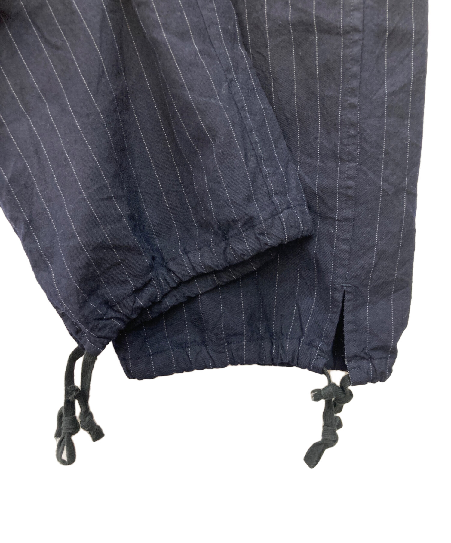 定番 COMME des GARÇONS カーゴパンツ S ネイビー 中古・古着通販】COMME des GARCONS (コムデギャルソン) 縮絨ピン