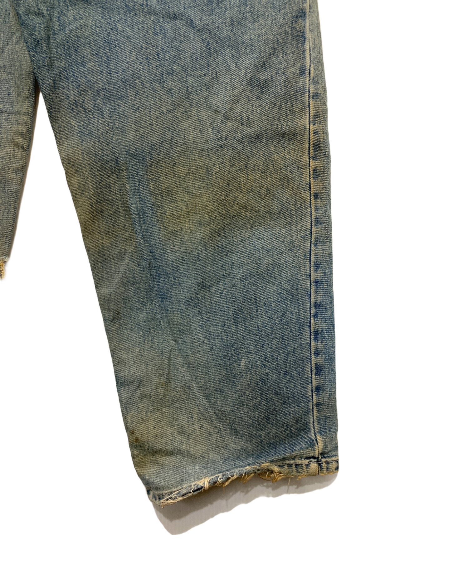 中古・古着通販】pellepelle (ペレペレ) デニムパンツ ブルー サイズ