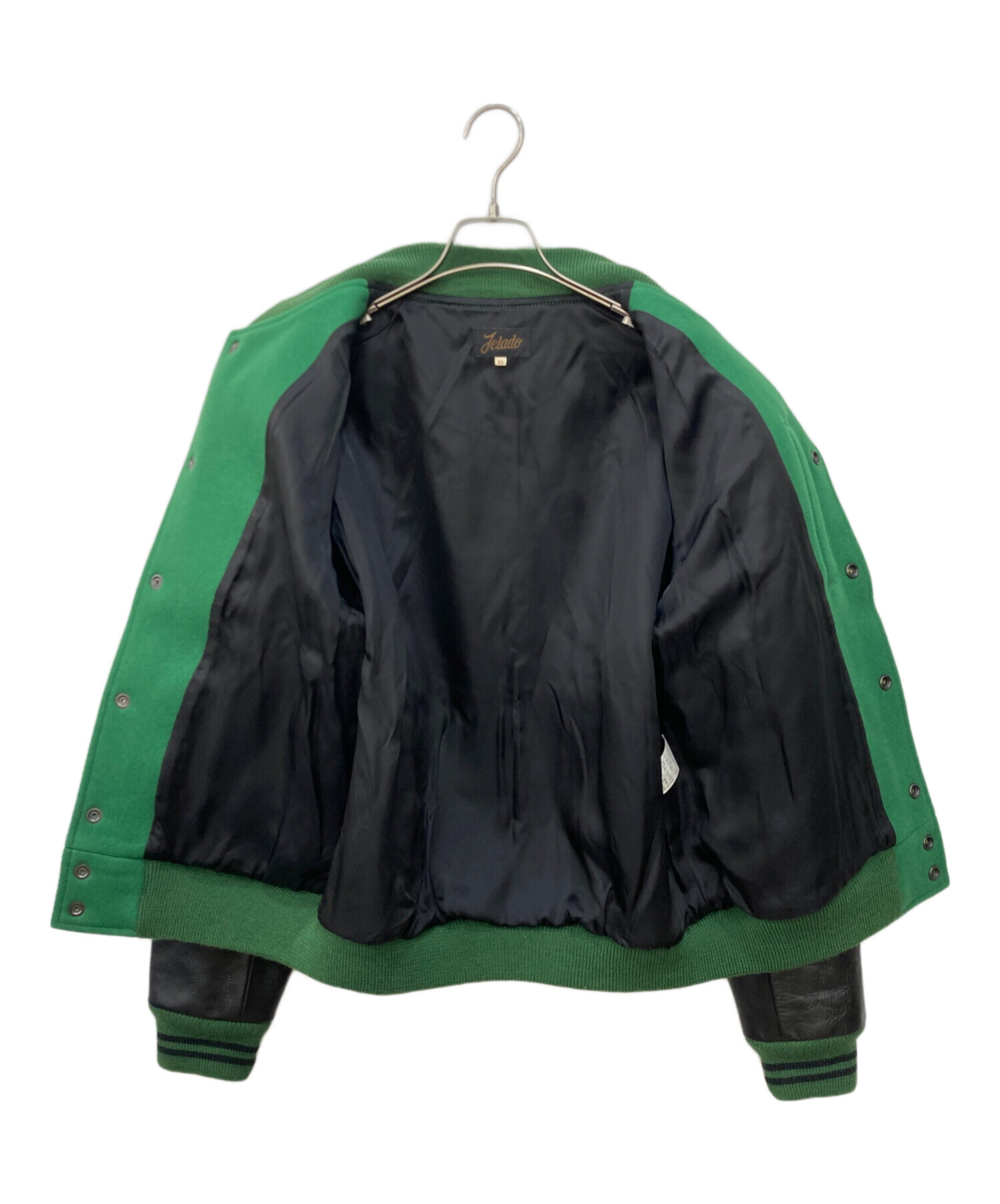 中古・古着通販】JELADO (ジェラード) スタジャン グリーン サイズ:XL