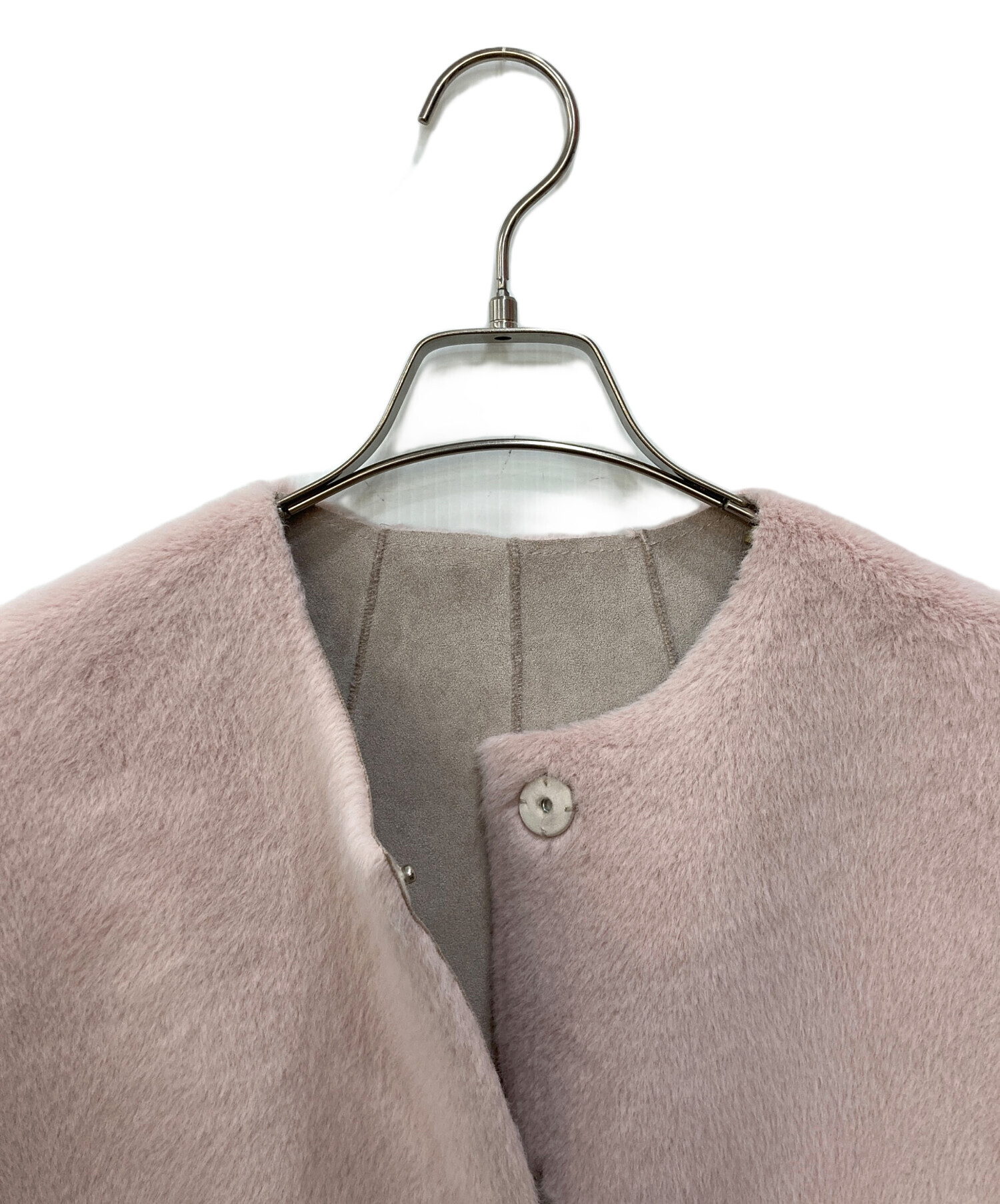 ジャケット・アウター Her lip to Faux Fur Reversible Coat 中古・古着通販】HER LIP TO (ハーリップトゥ) Faux Fur Reversible