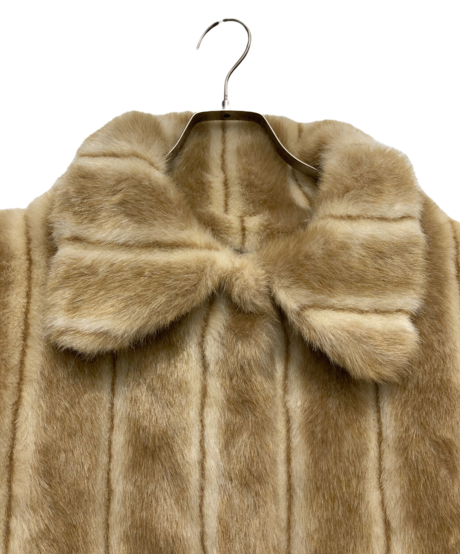 中古・古着通販】epine (エピヌ) parisienne ribbon 2way fur coat