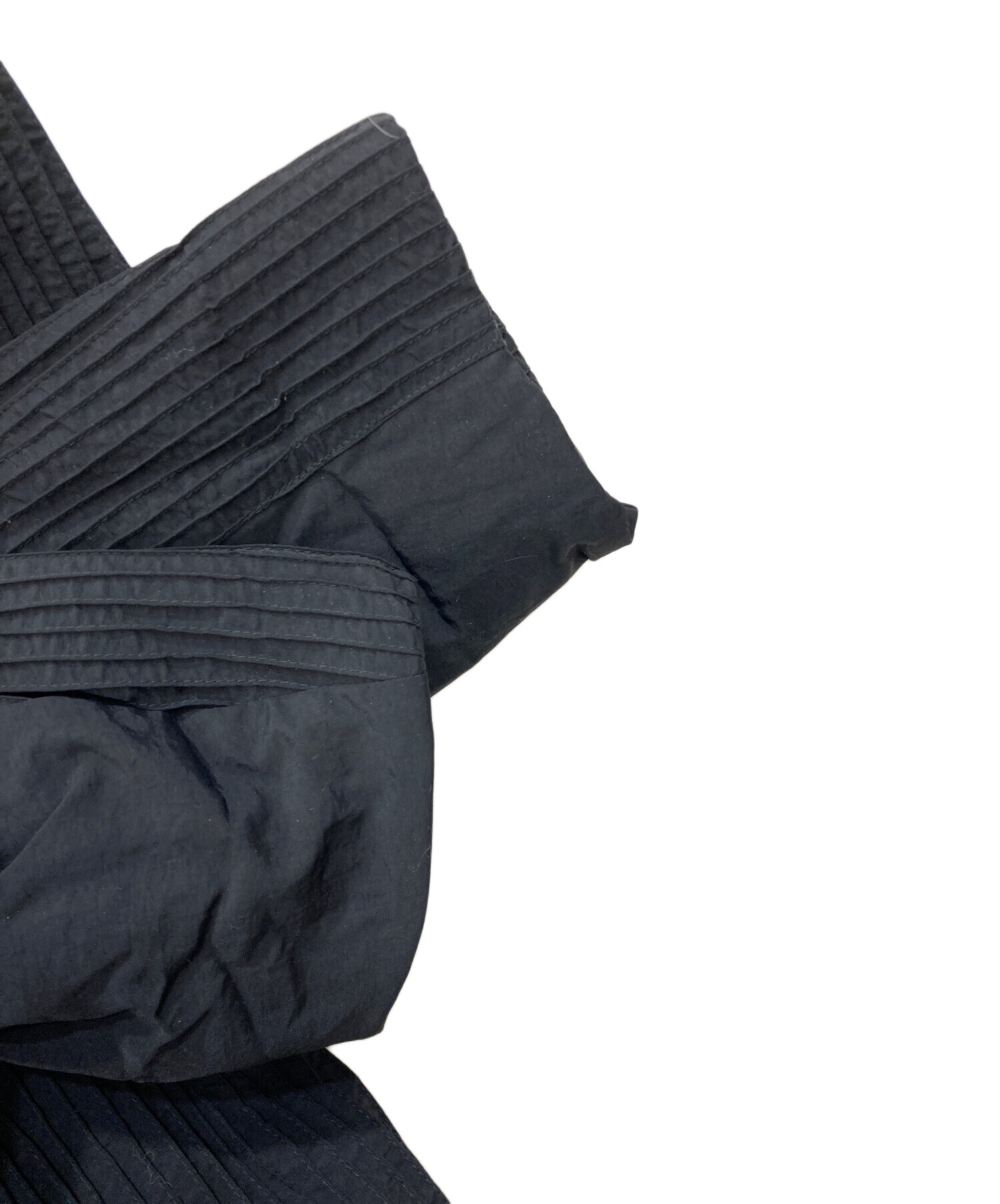 【ヤッコマリカルド】ライナー付ナイロンコート　黒 中古・古着通販】YACCO MARICARD (ヤッコマリカルド) ナイロンコート