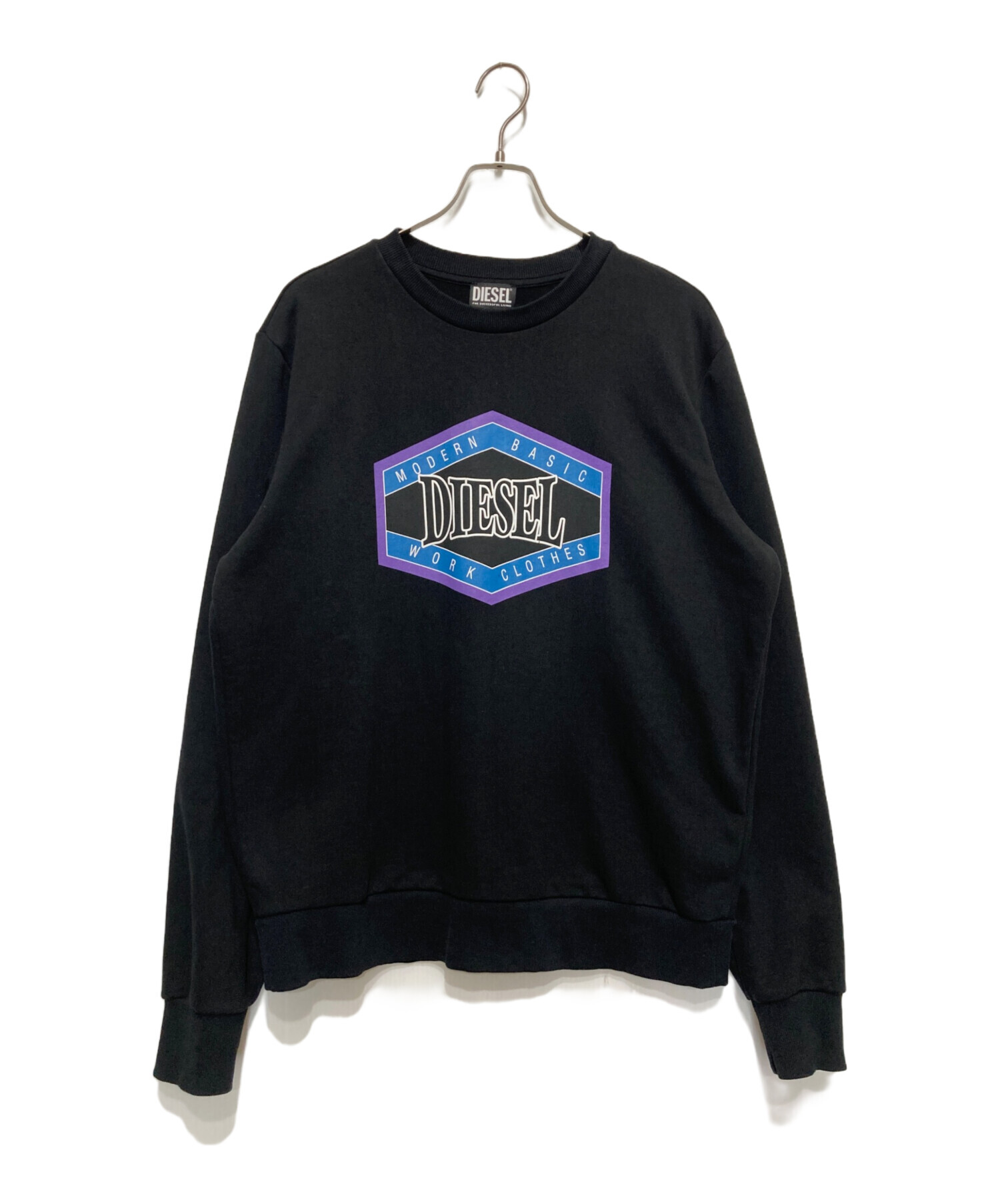 中古・古着通販】DIESEL (ディーゼル) S-GINN-K27 ブラック サイズ:XL