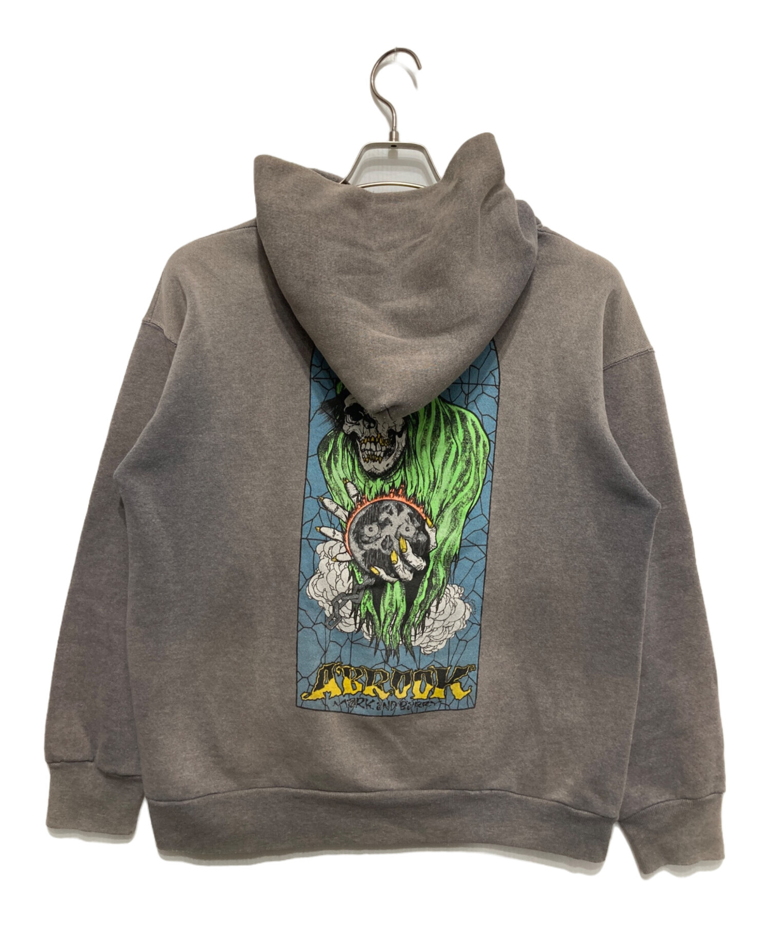 90s ZORLAC 袖プリントパーカ 90s ZORLAC 袖プリントパーカ 90s ZORLAC 袖プリントパーカ