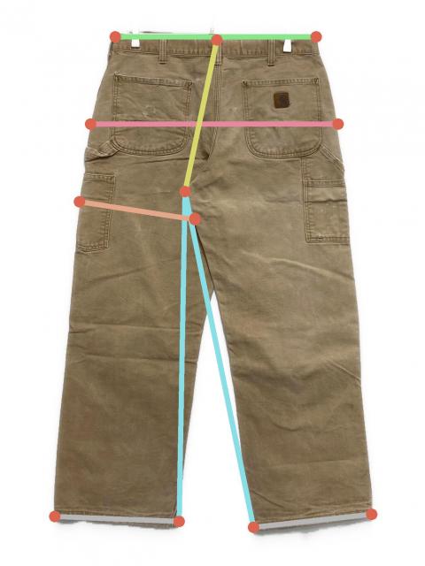 中古・古着通販】CarHartt (カーハート) ペインターパンツ ベージュ