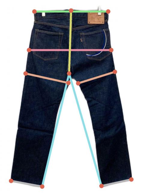 中古・古着通販】MOMOTARO JEANS (桃太郎ジーンズ) 児島味野本店限定