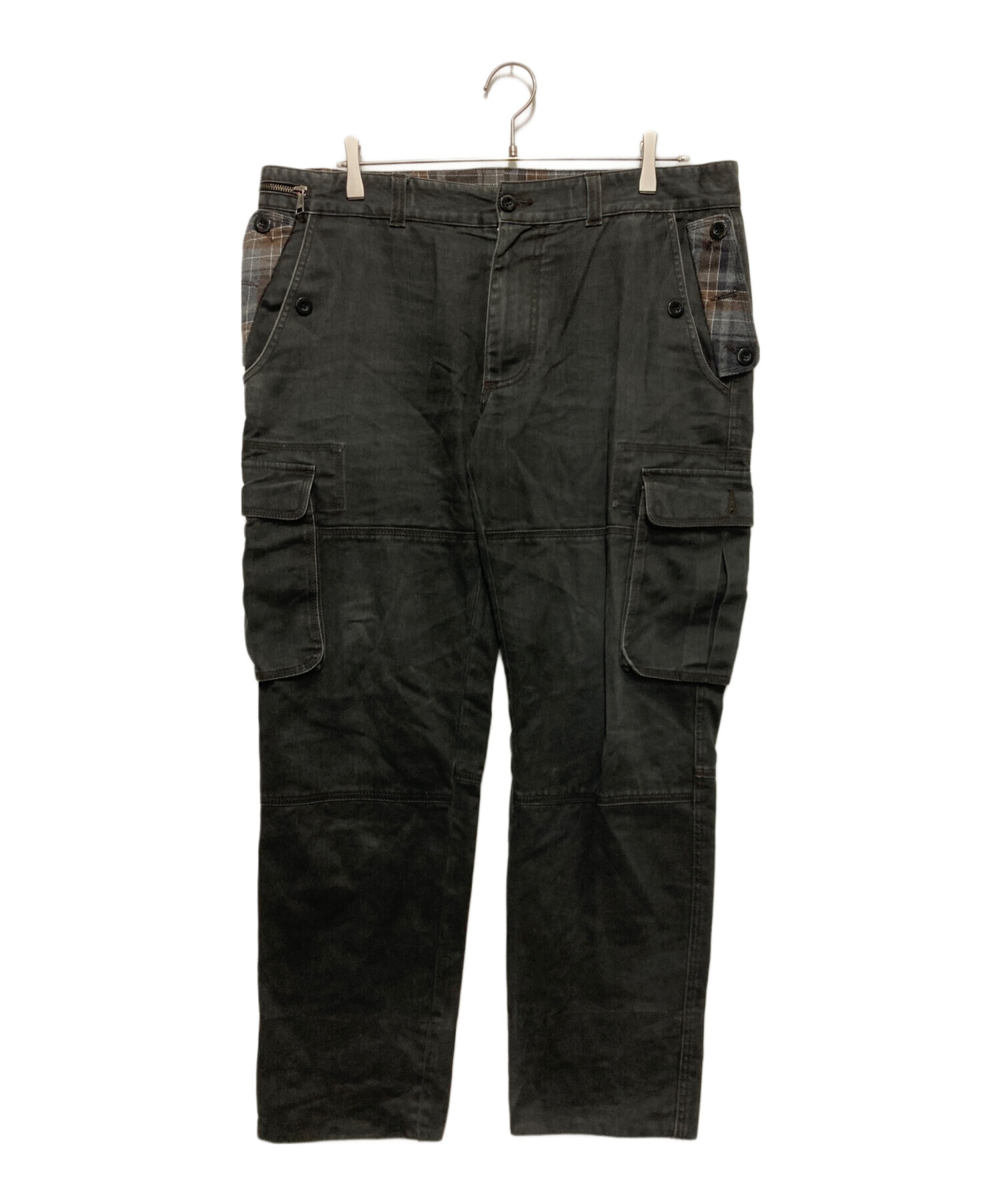 ト*ル様 DOLCE&GABBANA y2k アーカイブ カーゴパンツ 中古・古着通販】DOLCE & GABBANA (ドルチェ＆ガッバーナ) 切替カーゴ