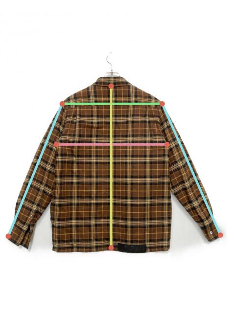 中古・古着通販】LOEWE (ロエベ) パデッドシャツジャケット ブラウン