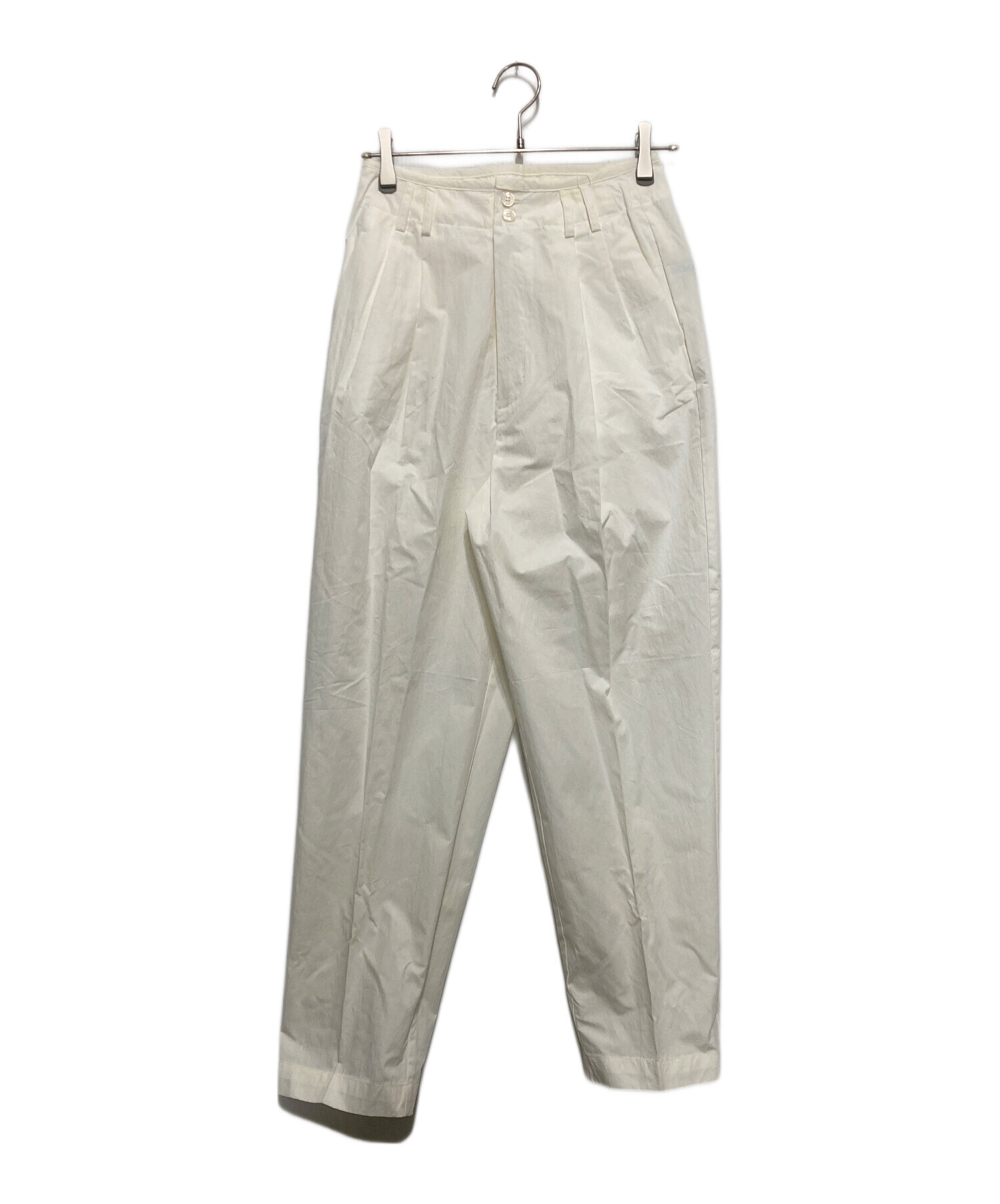 中古・古着通販】Gypsohila (ジプソフィア) ナイロンパンツ アイボリー