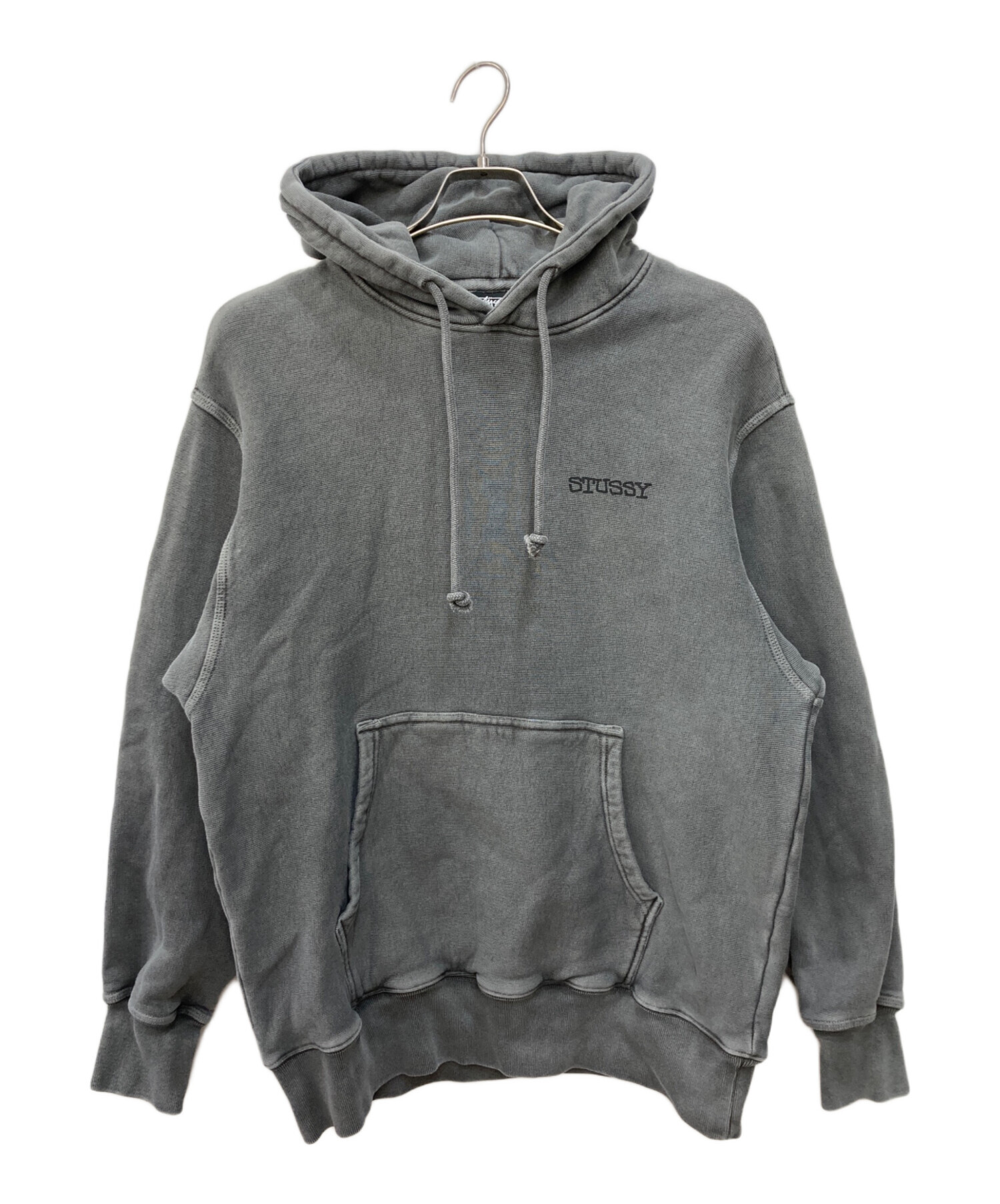 中古・古着通販】stussy (ステューシー) Jumbo Pigment Dyed hooded 