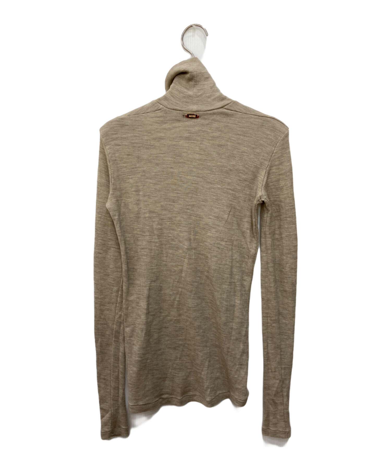 ★ドゥーズィエムクラスMUSEウール100薄手のタートルネックトップス ミューズ ドゥーズィエム クラス MUSE de Deuxieme Classe 25AW JUSPER