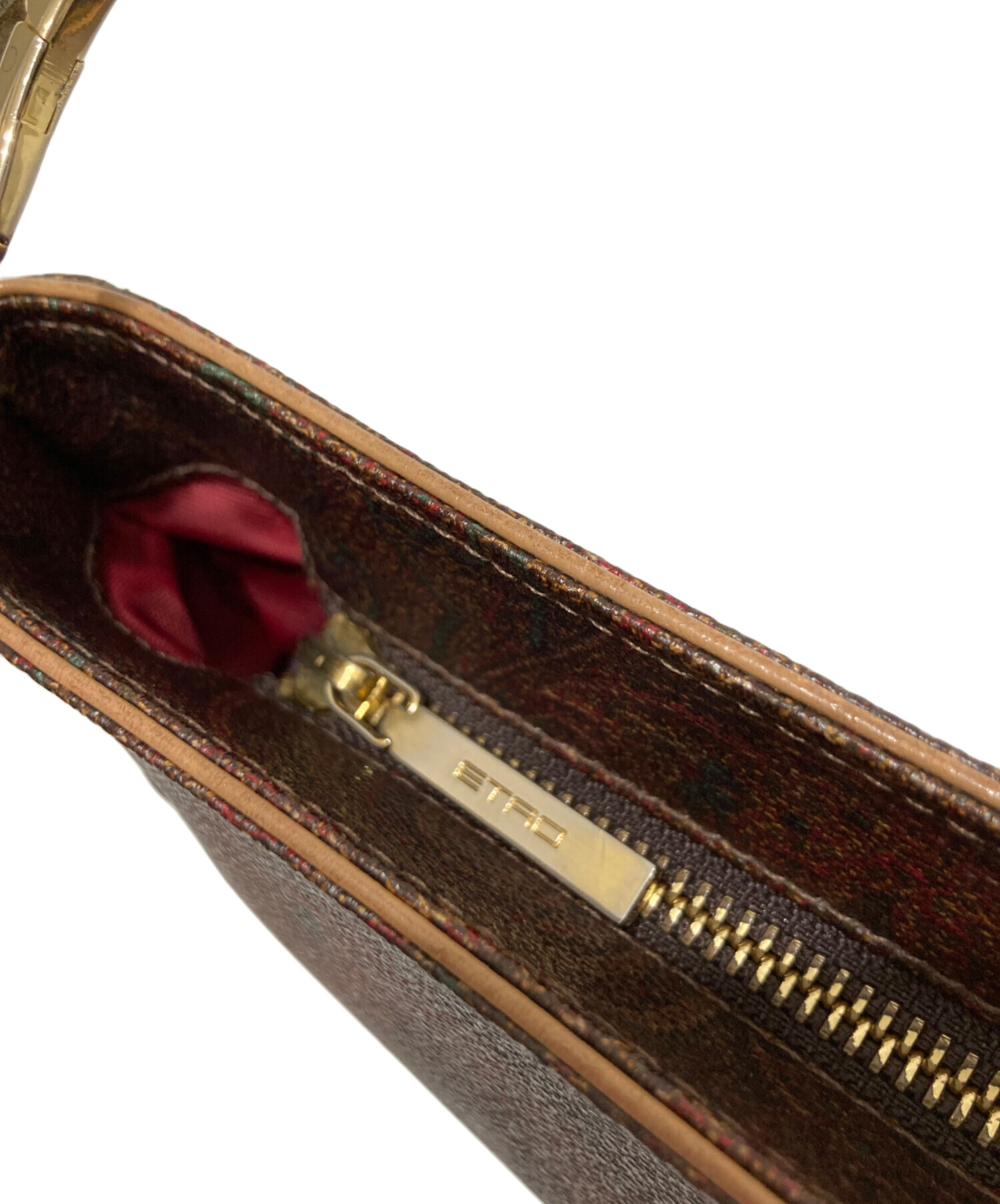 中古・古着通販】ETRO (エトロ) ペイズリー柄ワンショルダーバッグ