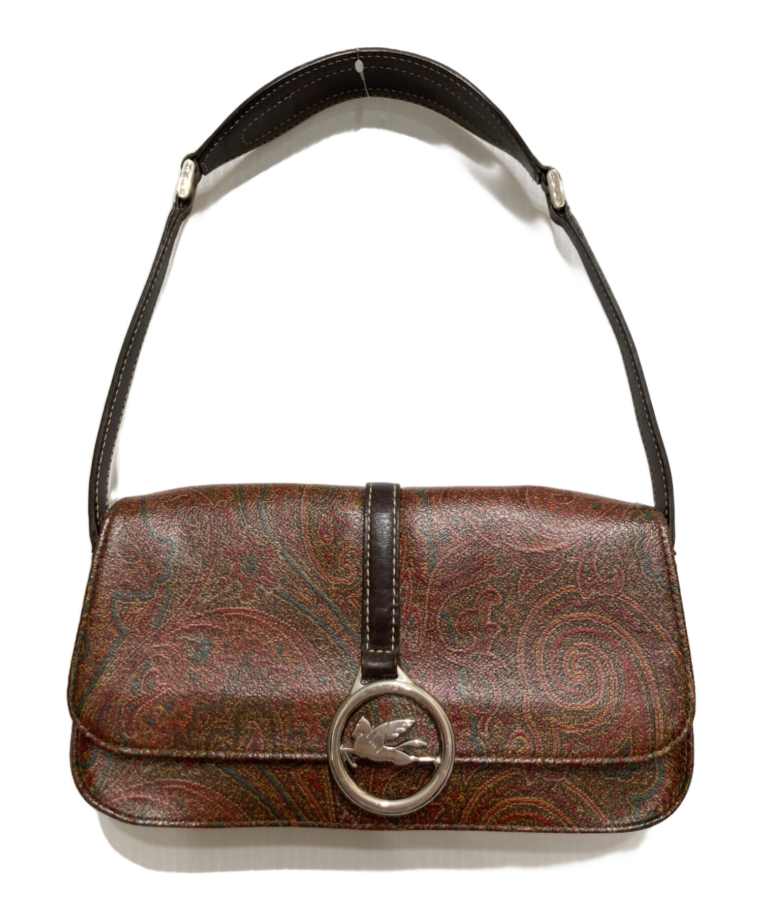 中古・古着通販】ETRO (エトロ) ペガサスモチーフペイズリー柄ワン