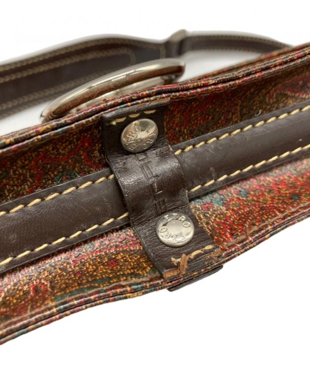 中古・古着通販】ETRO (エトロ) ペガサスモチーフペイズリー柄ワン