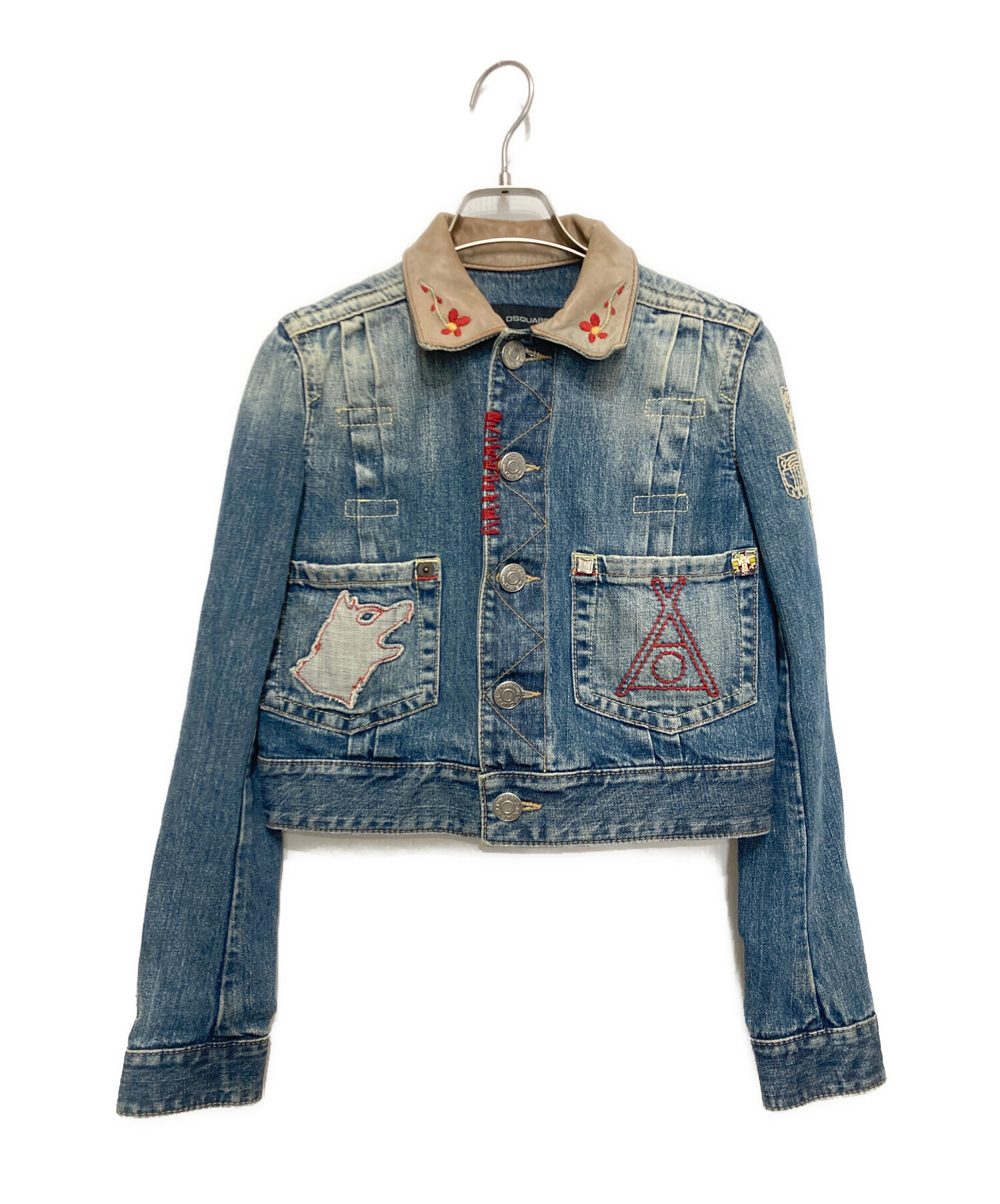 中古・古着通販】DSQUARED2 (ディースクエアード) デニムジャケット