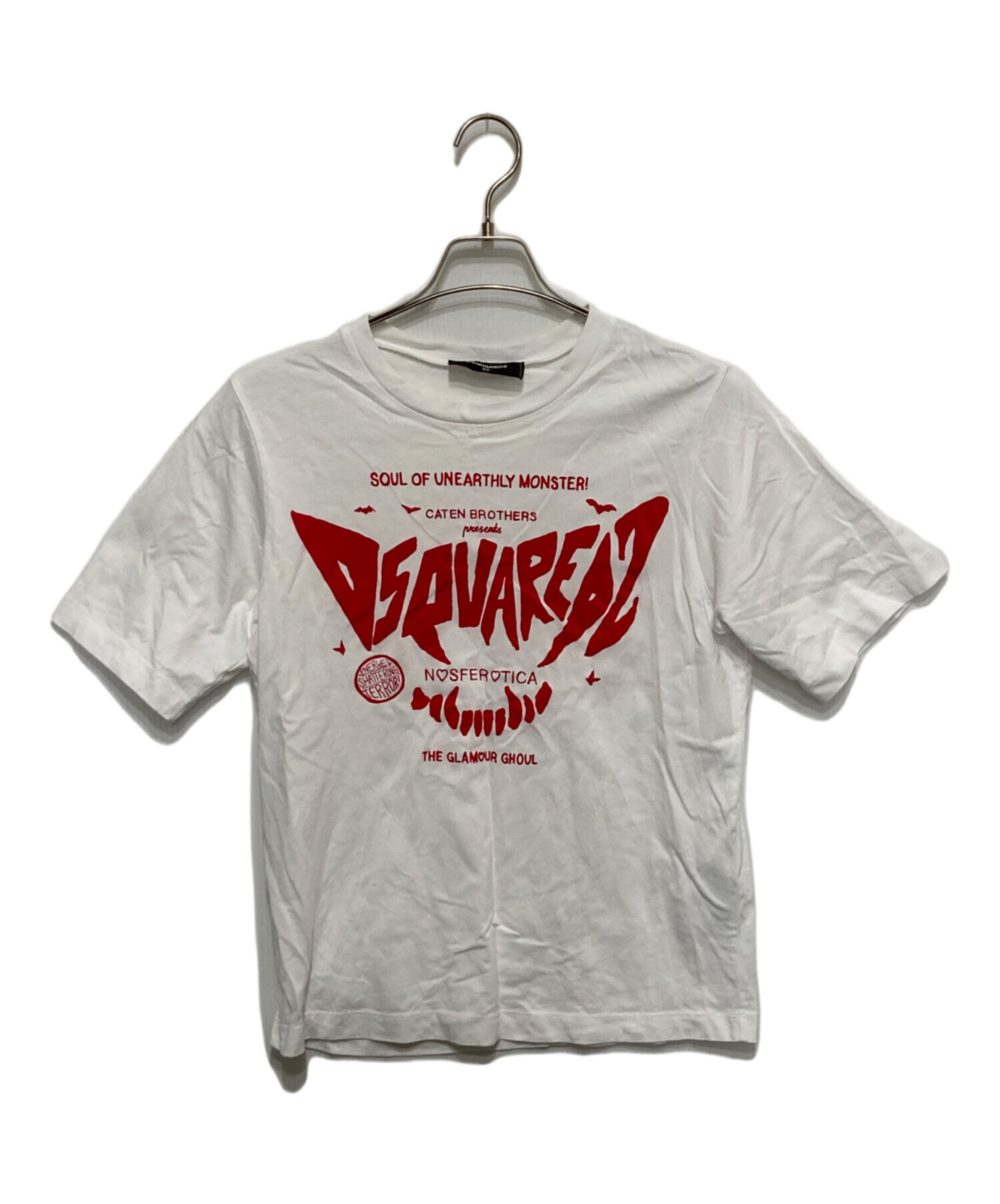 中古・古着通販】DSQUARED2 (ディースクエアード) プリントTシャツ 
