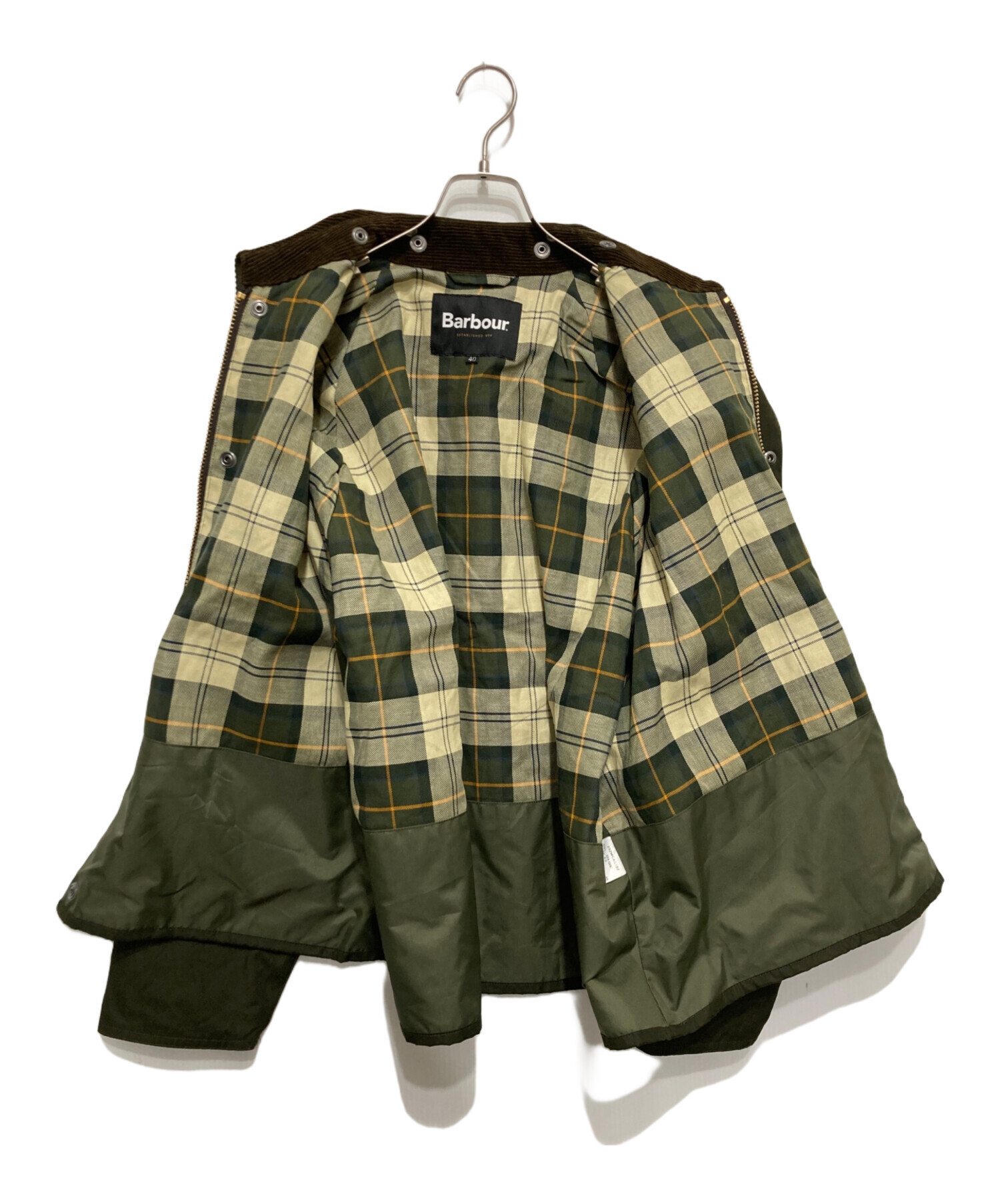 中古・古着通販】Barbour (バブアー) 別注 BORROWDALE オリーブ サイズ