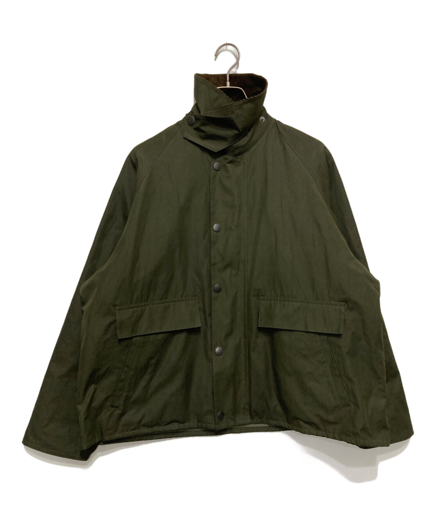 Barbour borrowdale オリーブ サイズ38 中古・古着通販】Barbour (バブアー) 別注 BORROWDALE オリーブ サイズ