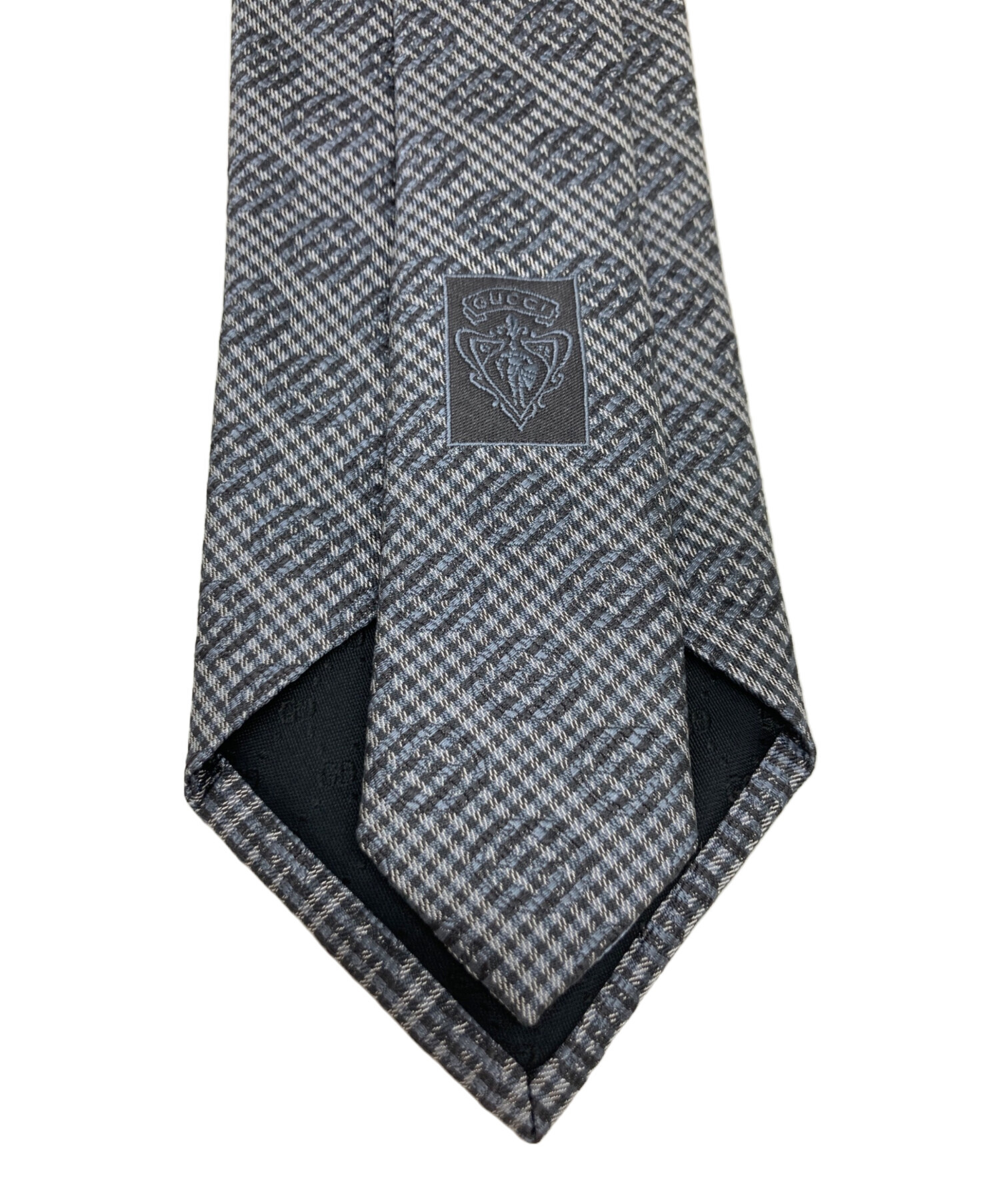 中古・古着通販】GUCCI (グッチ) インターロッキングGシルクネクタイ