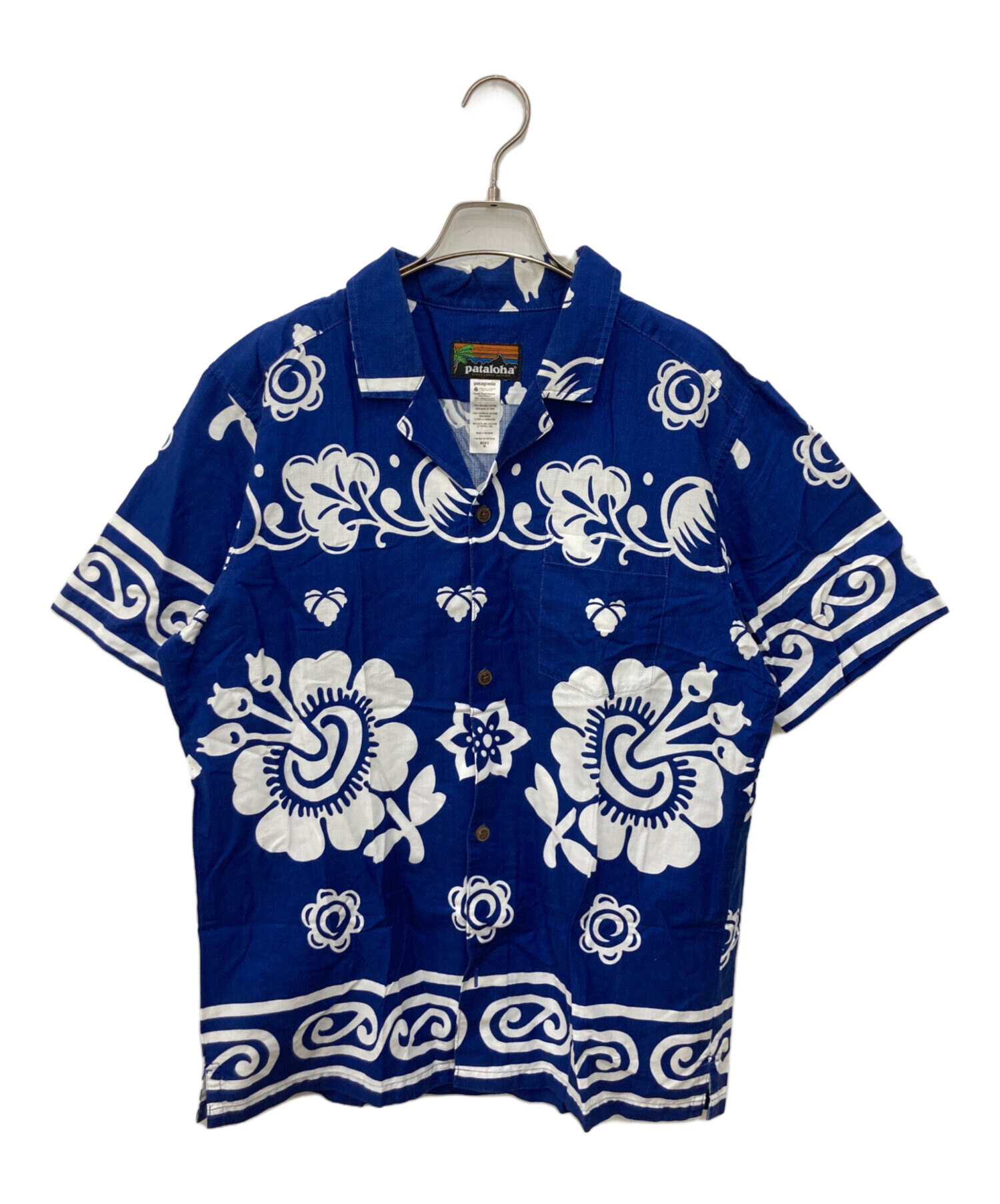中古・古着通販】Patagonia (パタゴニア) アロハシャツ ブルー サイズ