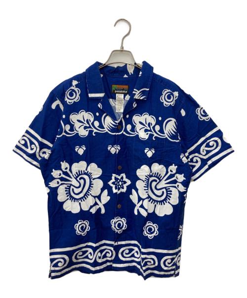 中古・古着通販】Patagonia (パタゴニア) アロハシャツ ブルー サイズ