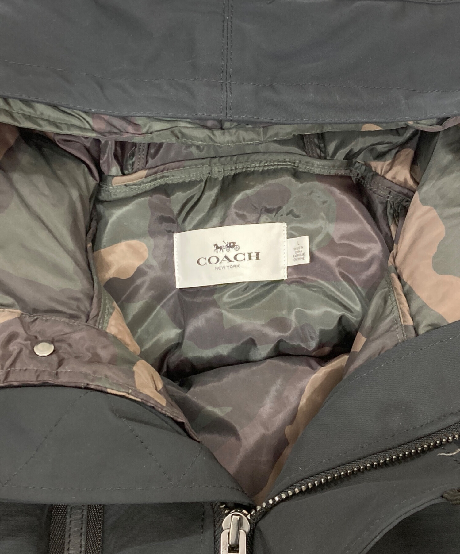 中古・古着通販】COACH (コーチ) ダウンライナー付3WAYミリタリー