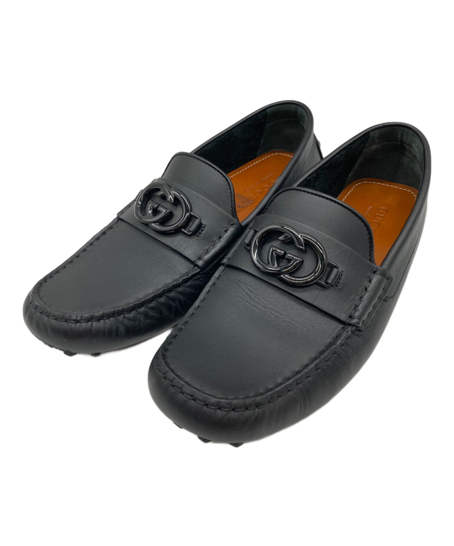 中古・古着通販】GUCCI (グッチ) Gドライビングシューズ ブラック