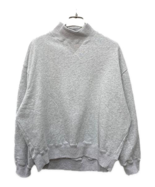 中古・古着通販】machatt (マチャット) ハイネックスウェット グレー