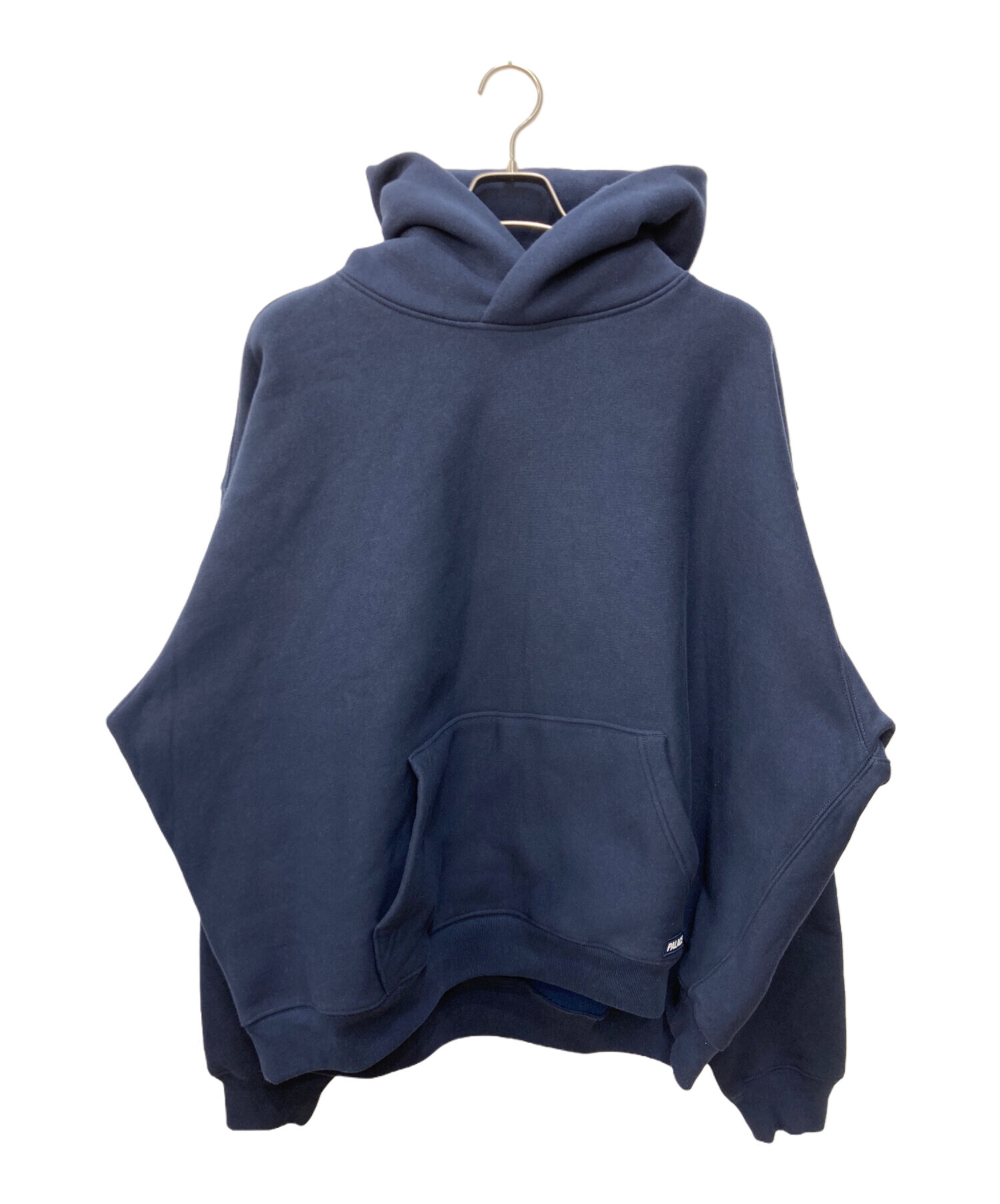 PALACE JCC+ コラボ フーディー HOODIE パーカ XXL パレス 中古・古着通販】PALACE (パレス) UNISEX HOOD ネイビー サイズ:XXL 未