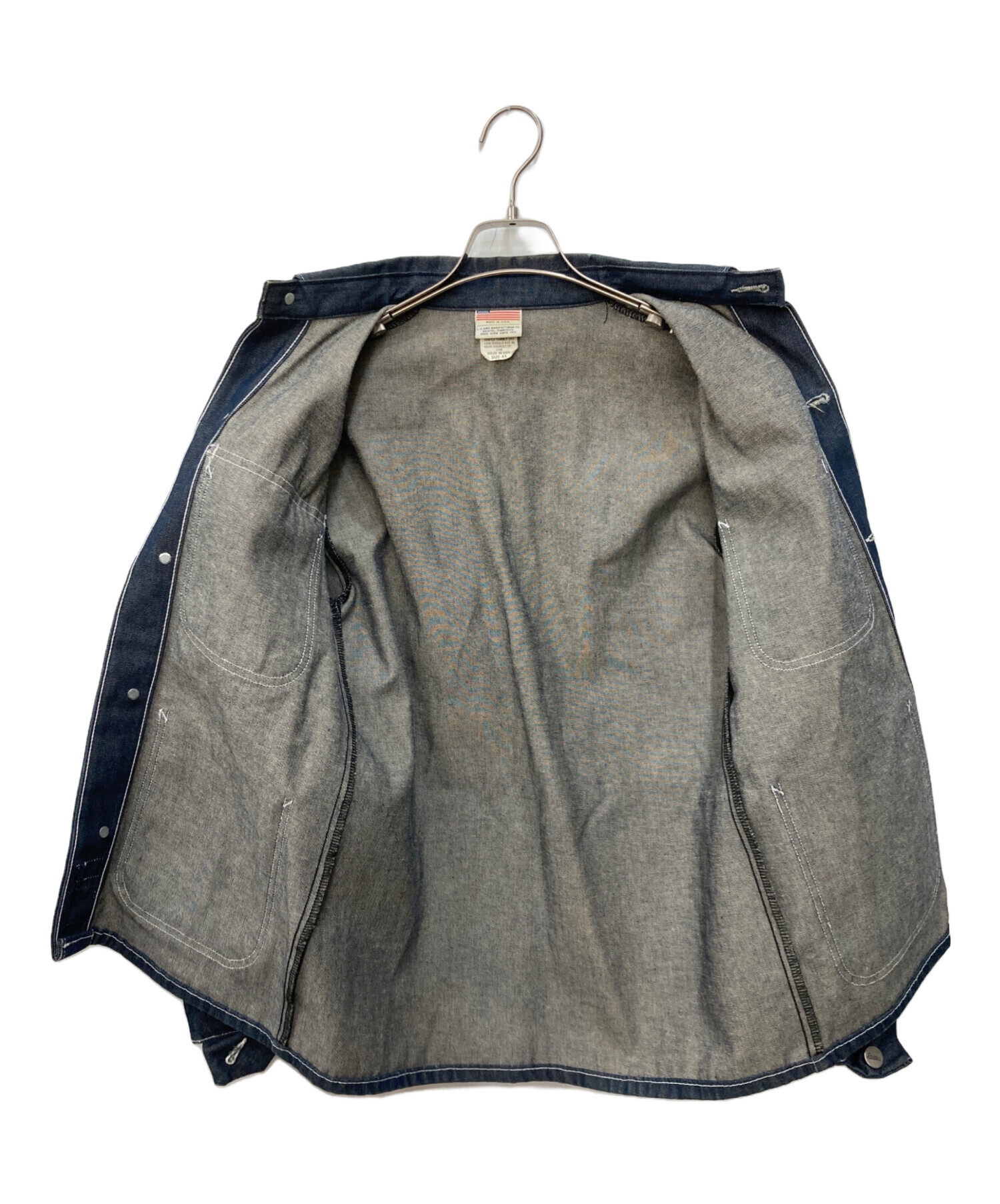 中古・古着通販】POINTER (ポインター) デニムカバーオール インディゴ