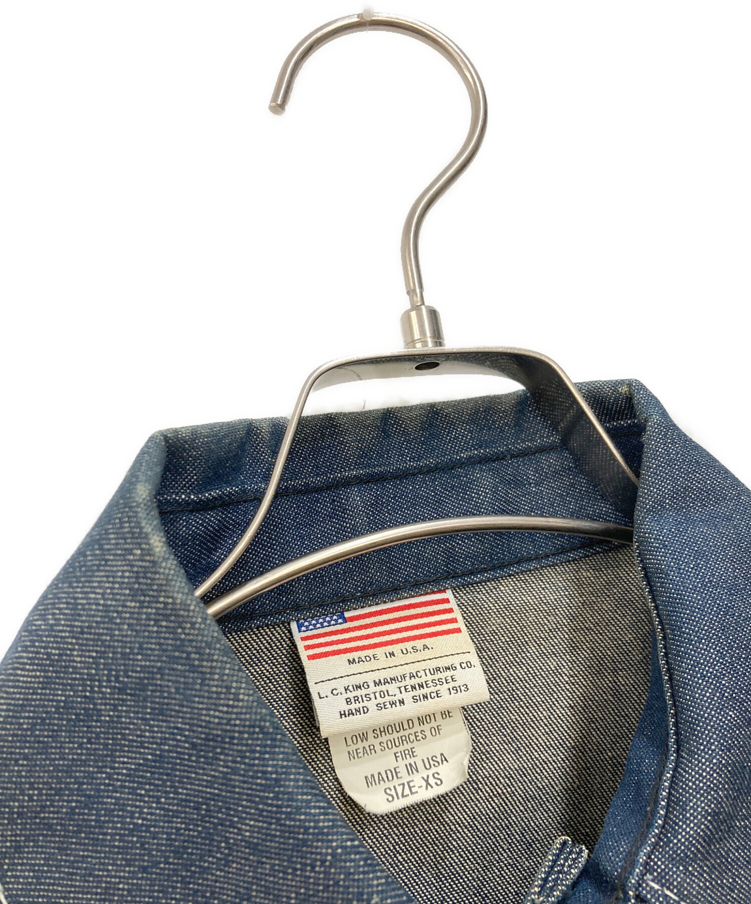 中古・古着通販】POINTER (ポインター) デニムカバーオール インディゴ