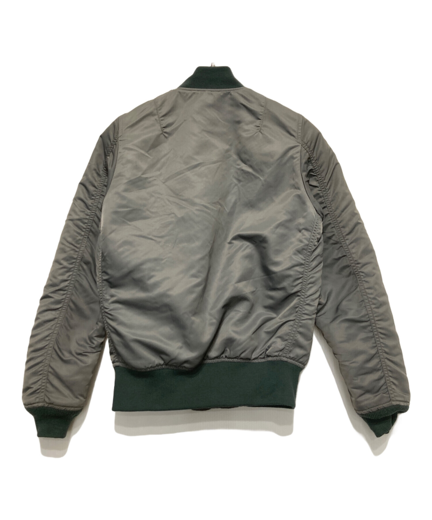 中古・古着通販】ALPHA (アルファ) MA-1ジャケット オリーブ サイズ