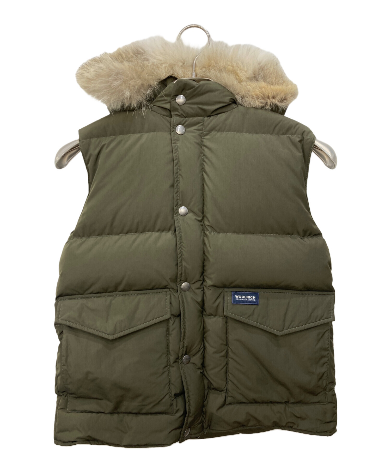 中古・古着通販】WOOLRICH (ウールリッチ) ALEUTIAN VESTダウンベスト 
