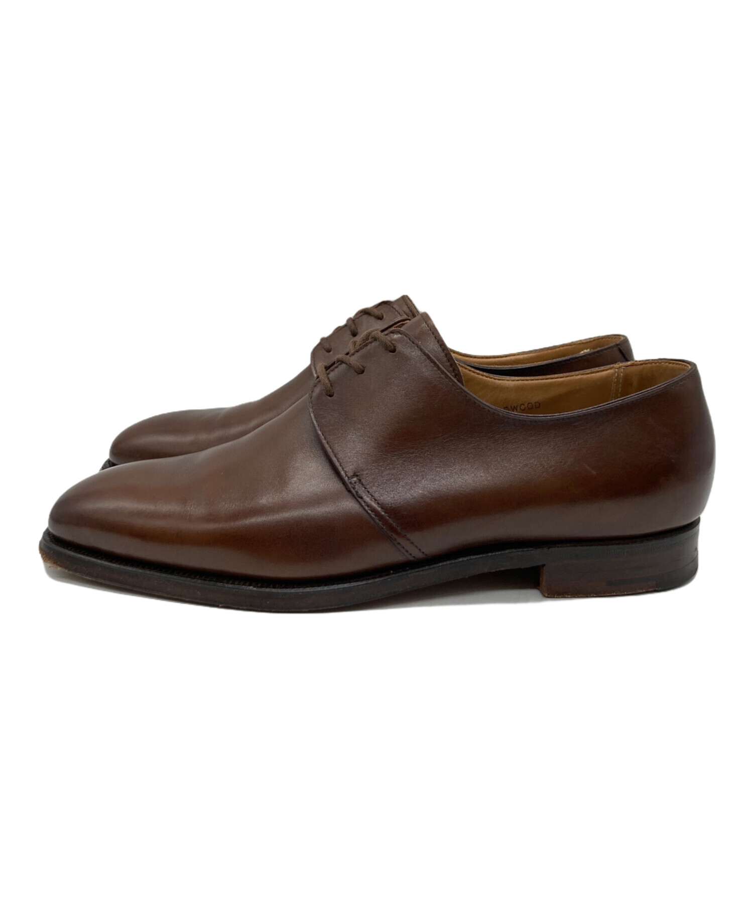 ケンゴン？ CROCKETT&JONES ブラウンレザーシューズ UK7 1/2 ケンゴン