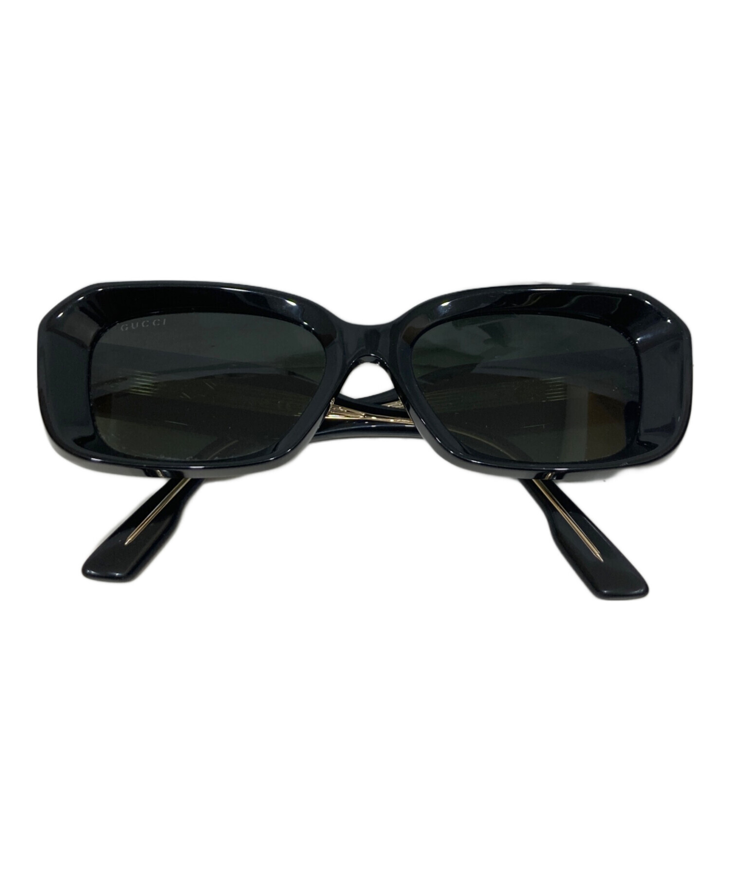 中古・古着通販】GUCCI (グッチ) スクエアサングラス ブラック サイズ