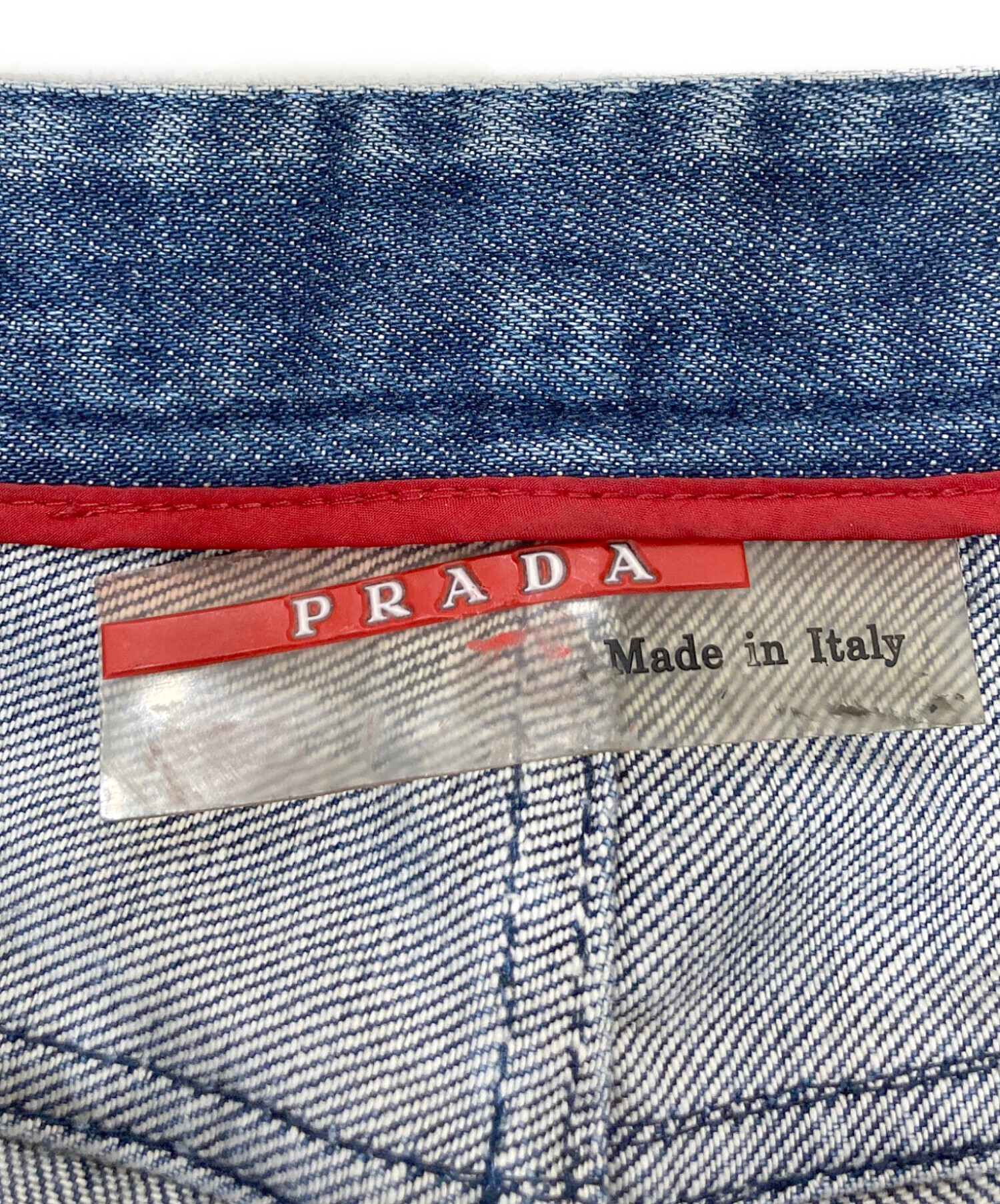 中古・古着通販】PRADA SPORTS (プラダスポーツ) デニムパンツ ブルー