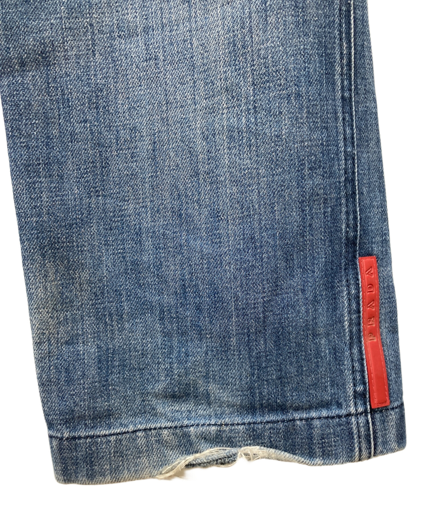 中古・古着通販】PRADA SPORTS (プラダスポーツ) デニムパンツ ブルー