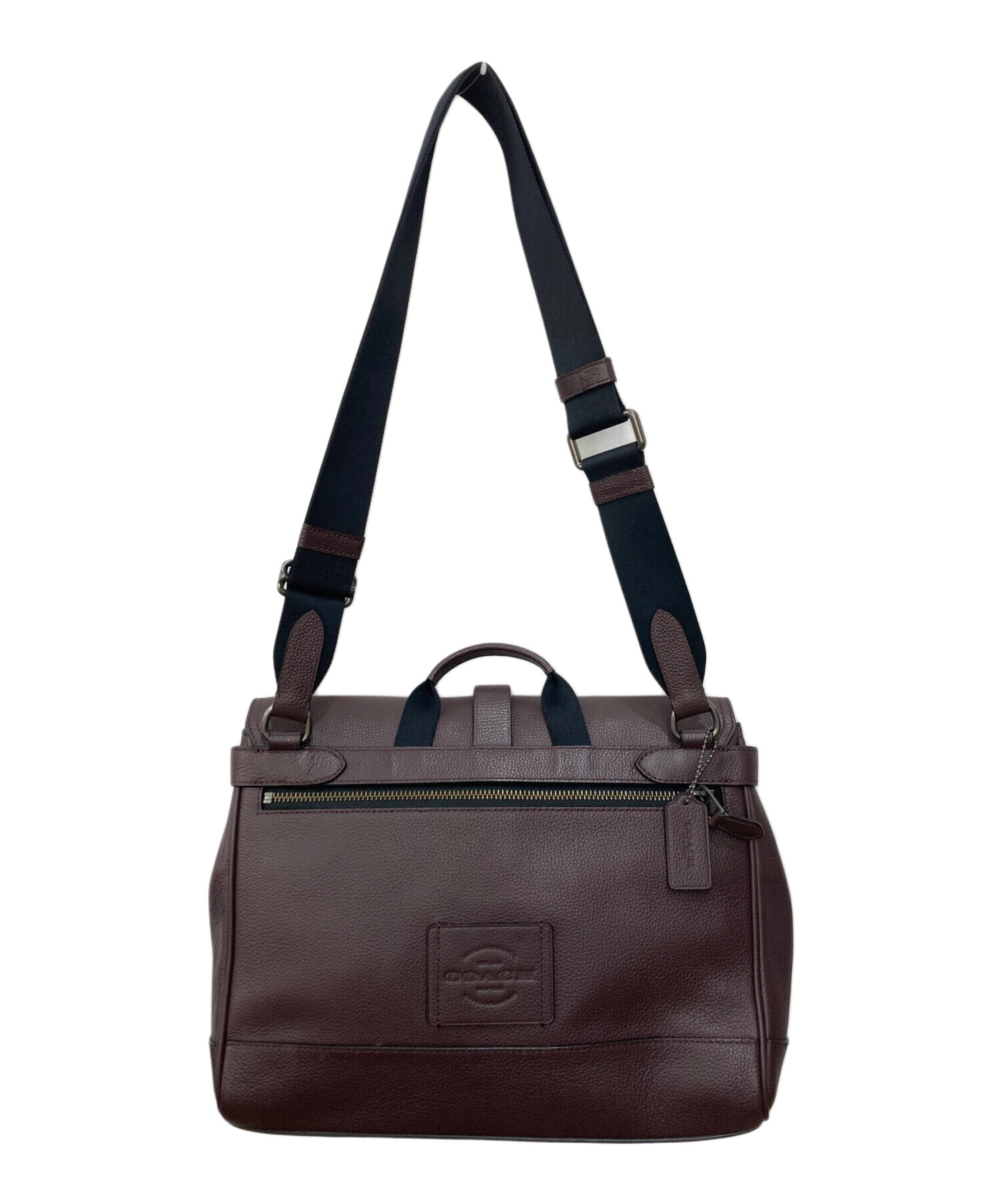 中古・古着通販】COACH (コーチ) ハドソン レザー スリム ショルダー