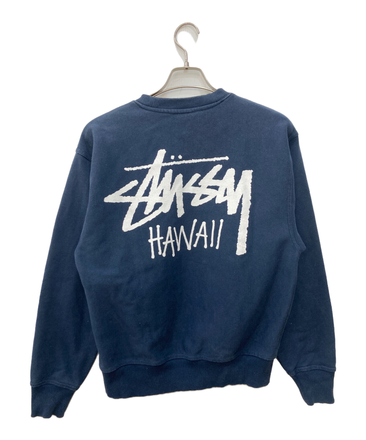 新品ハワイ限定Stüssy ネイビー スウェット sサイズ 新品未使用ハワイ