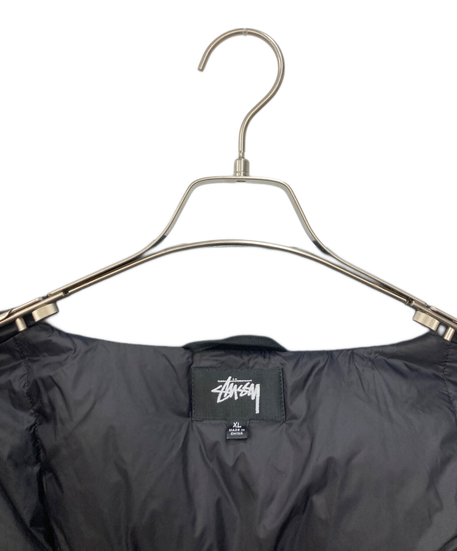 中古・古着通販】stussy (ステューシー) Short Down Jacket ブラック 