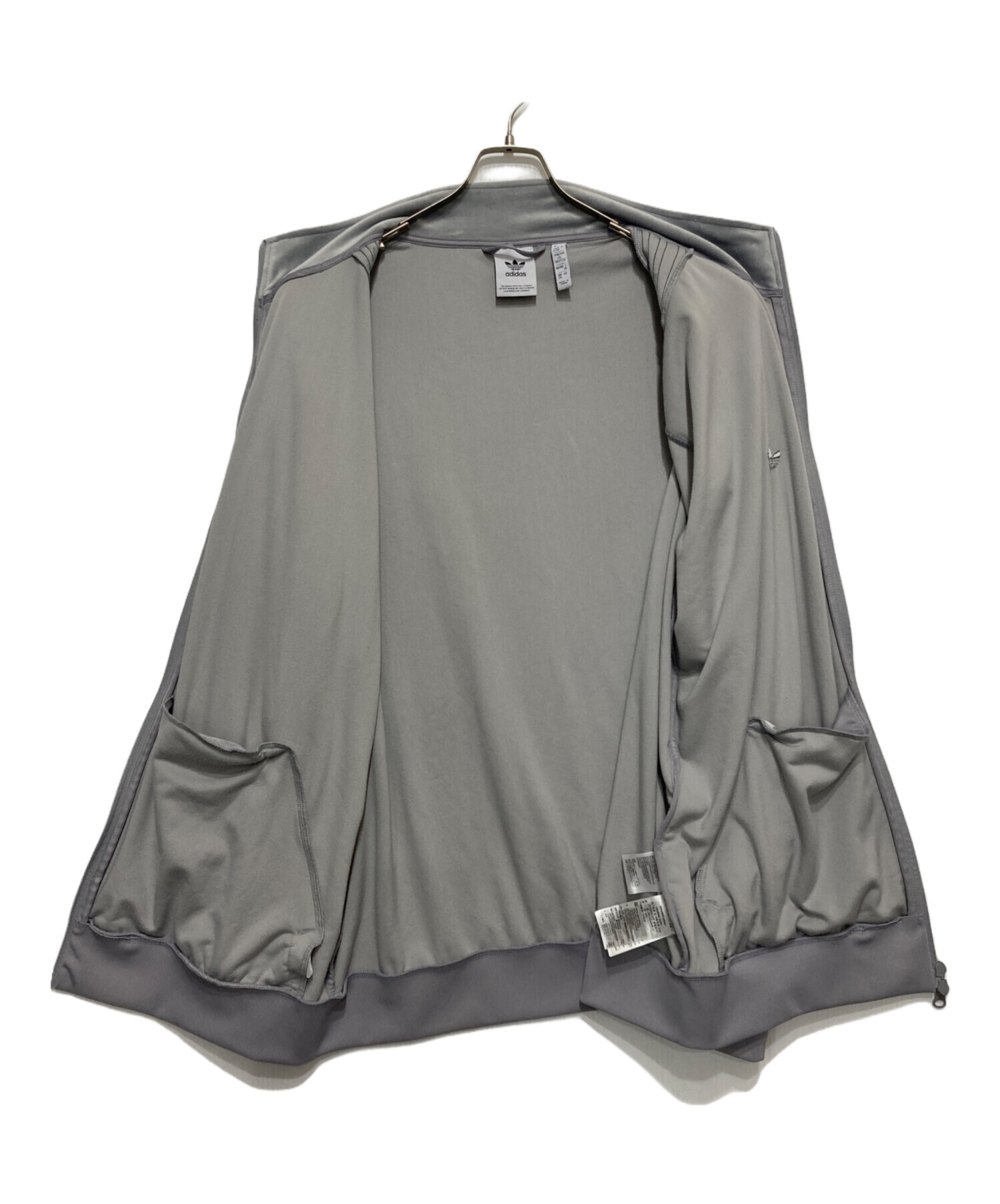 中古・古着通販】adidas (アディダス) トラックジャケット グレー
