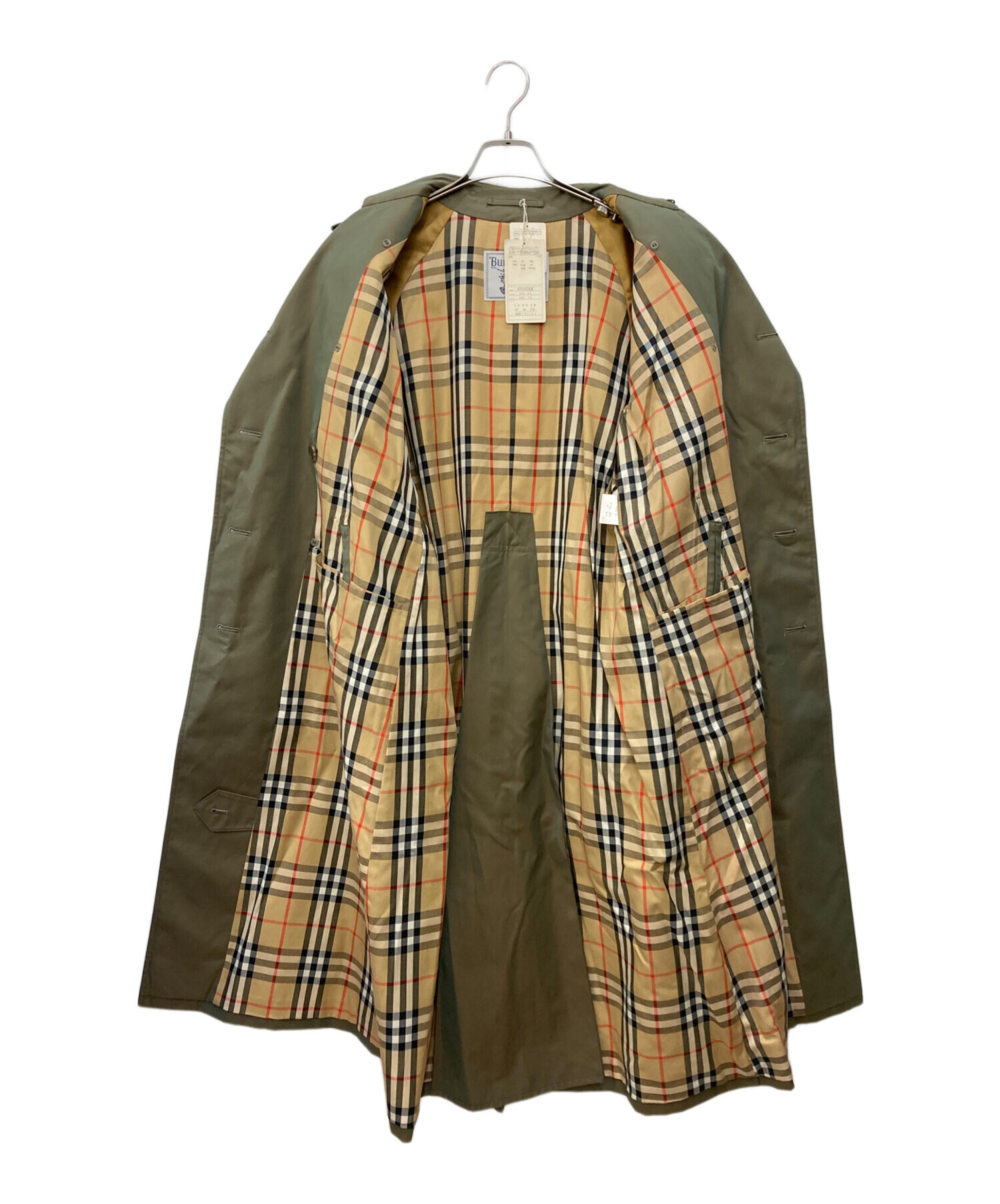 中古・古着通販】Burberry's (バーバリー) 裏ノバチェック玉虫トレンチ