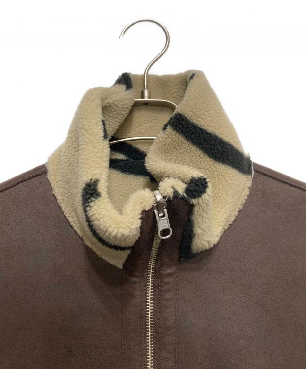 中古・古着通販】Ameri (アメリ) 2WAY REVERSIBLE BOA JACKET ベージュ