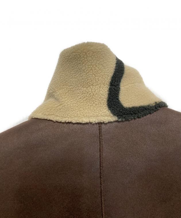 中古・古着通販】Ameri (アメリ) 2WAY REVERSIBLE BOA JACKET ベージュ