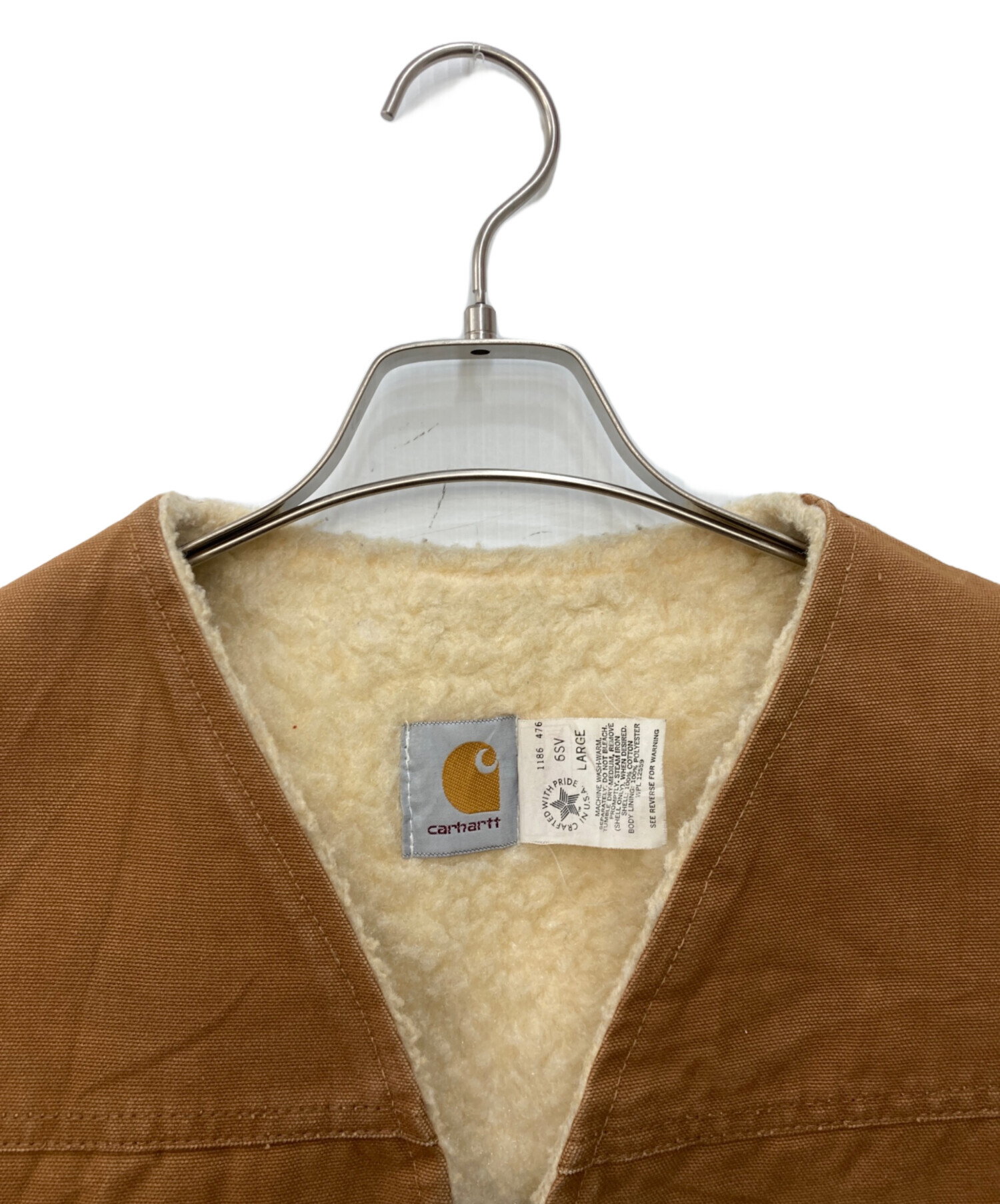中古・古着通販】CarHartt (カーハート) 80's裏ボアダックベスト